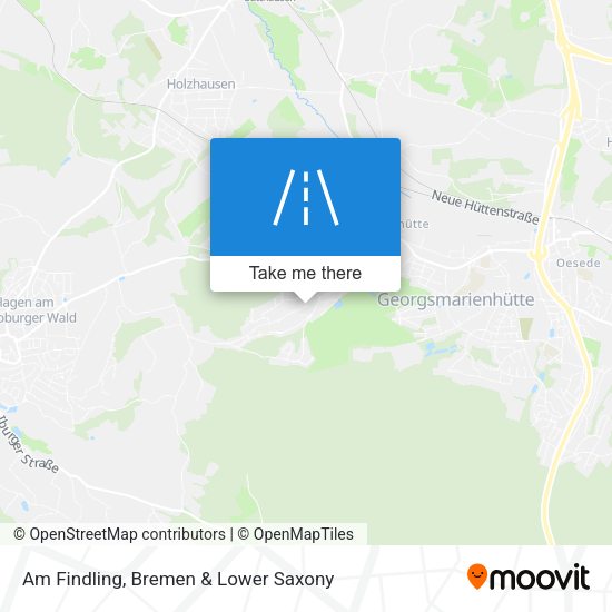 Am Findling map