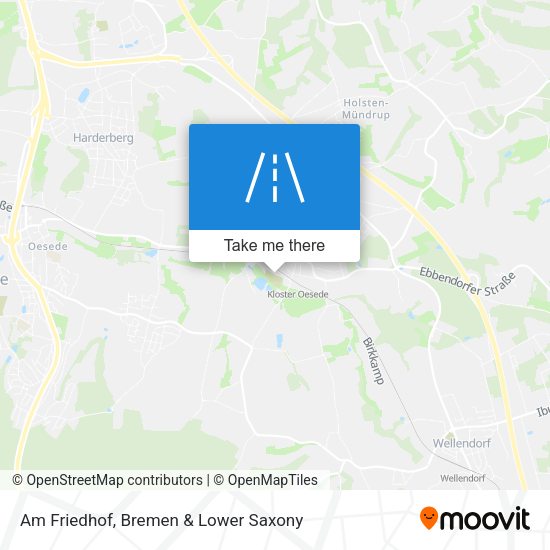 Am Friedhof map