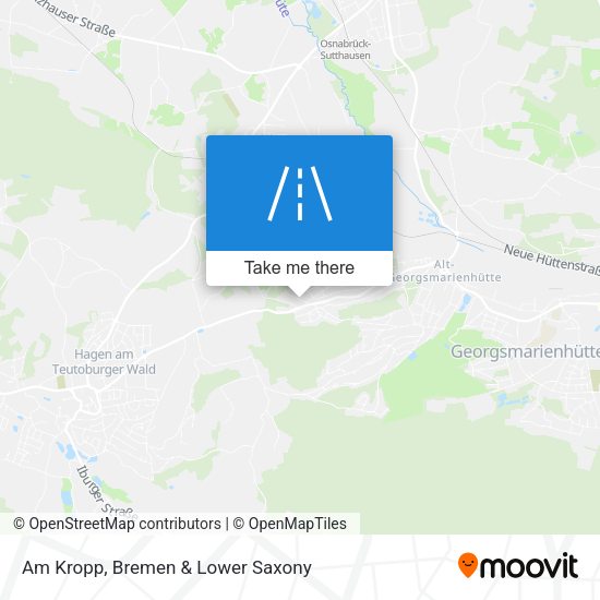 Am Kropp map
