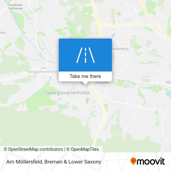 Am Möllersfeld map