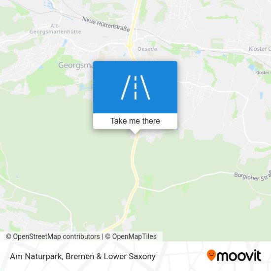 Am Naturpark map