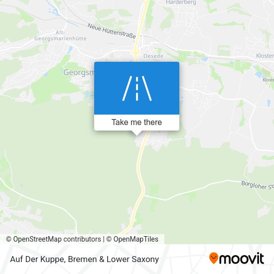 Auf Der Kuppe map