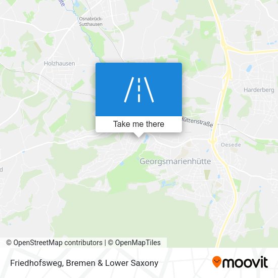 Friedhofsweg map