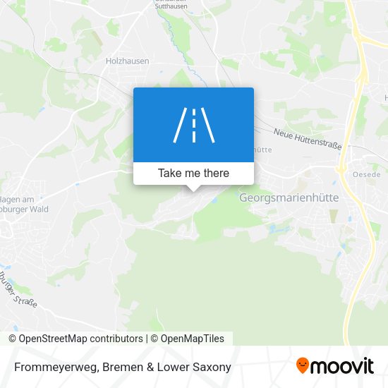 Frommeyerweg map