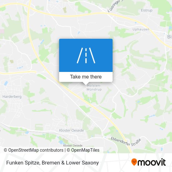 Funken Spitze map
