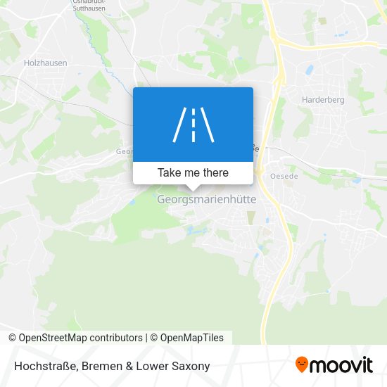 Hochstraße map