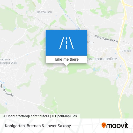 Kohlgarten map