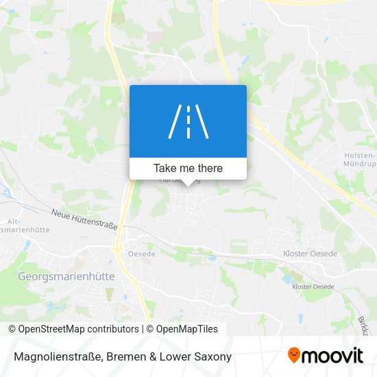 Magnolienstraße map