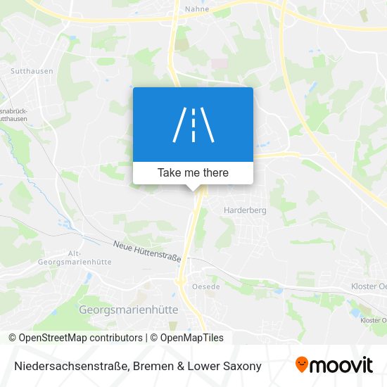 Niedersachsenstraße map