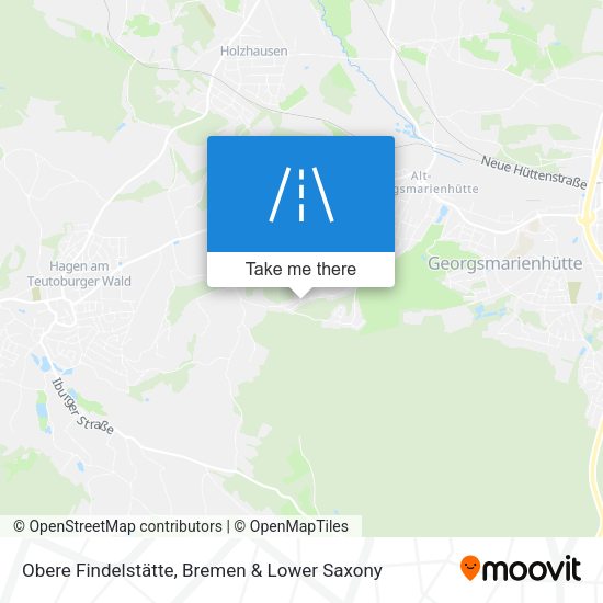 Obere Findelstätte map