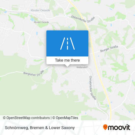 Schnörnweg map