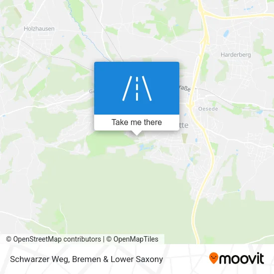 Карта Schwarzer Weg