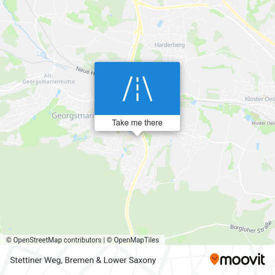 Stettiner Weg map