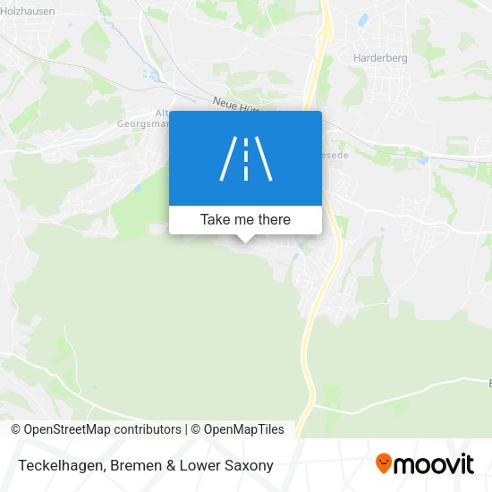 Teckelhagen map