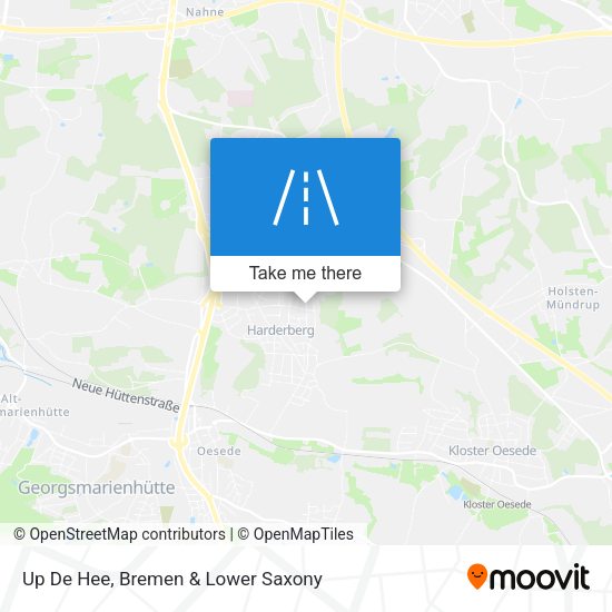 Up De Hee map