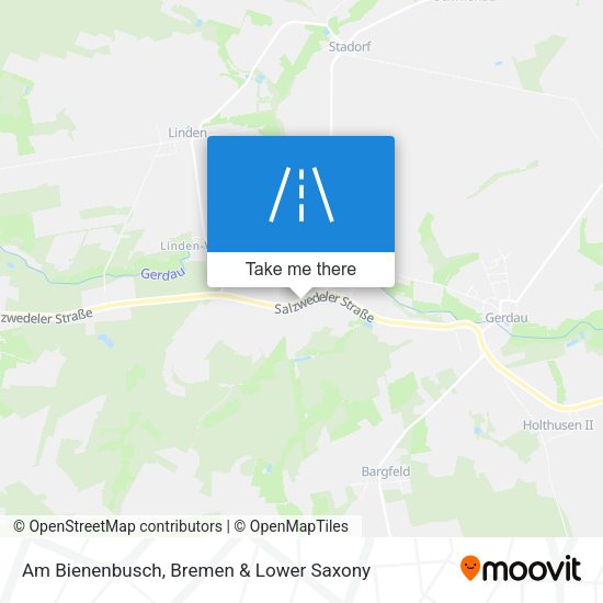 Am Bienenbusch map