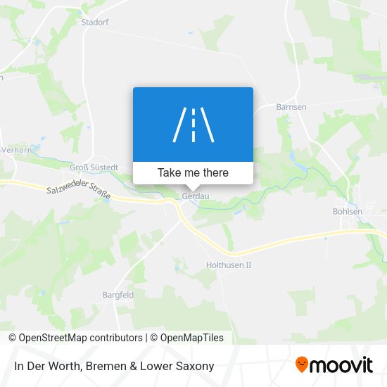 In Der Worth map