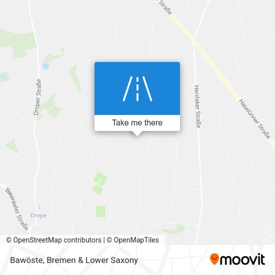 Bawöste map