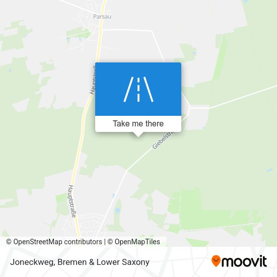 Joneckweg map