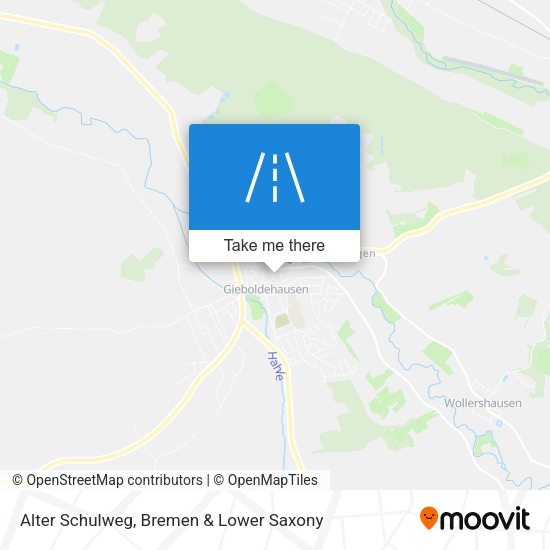 Alter Schulweg map