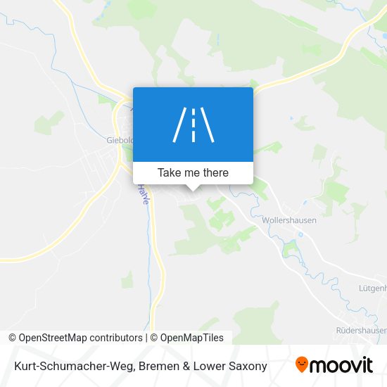 Kurt-Schumacher-Weg map