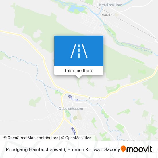 Rundgang Hainbuchenwald map