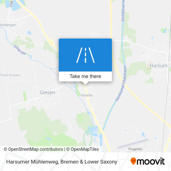 Harsumer Mühlenweg map