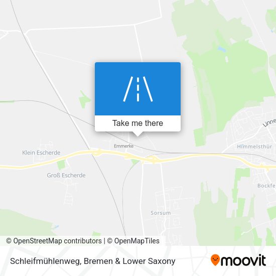 Schleifmühlenweg map