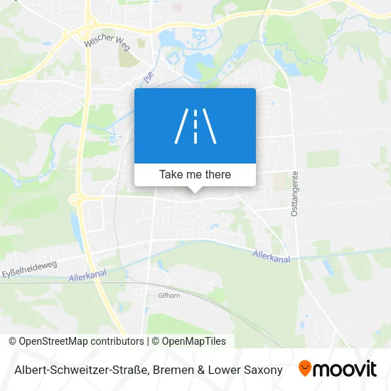 Карта Albert-Schweitzer-Straße