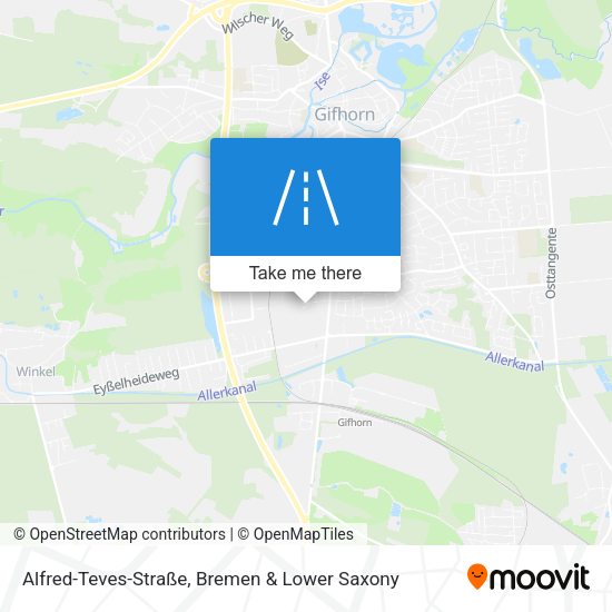 Alfred-Teves-Straße map