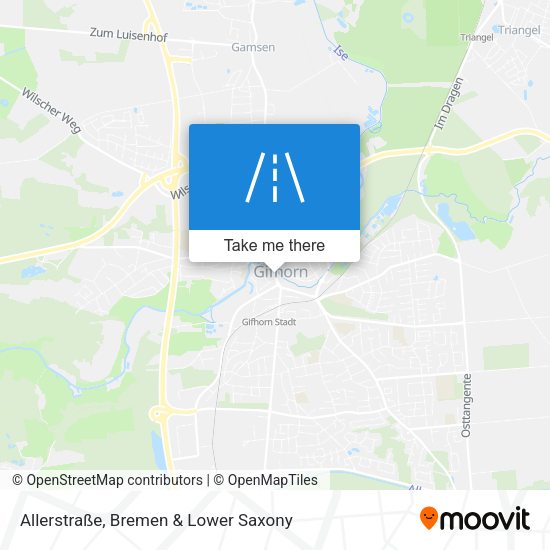 Allerstraße map
