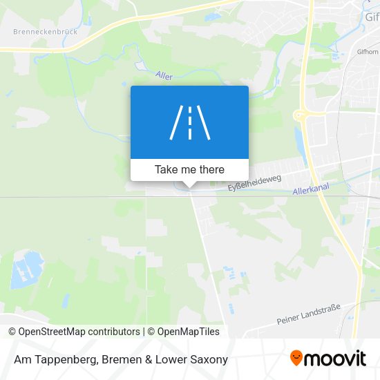 Am Tappenberg map