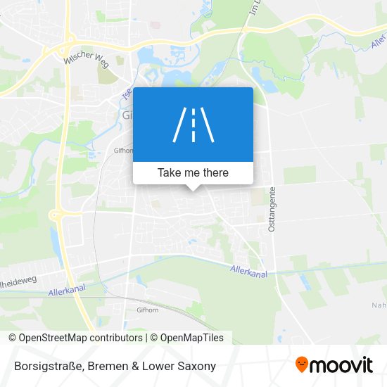 Borsigstraße map