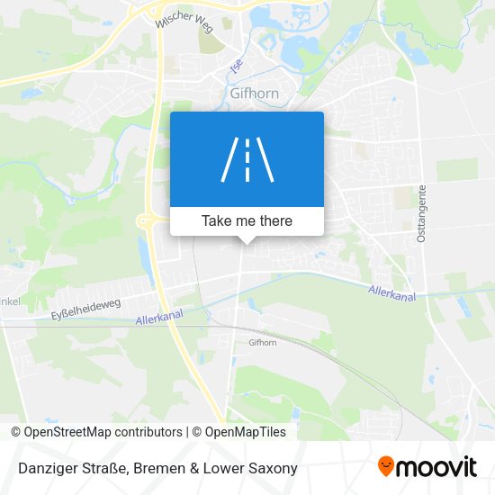 Danziger Straße map