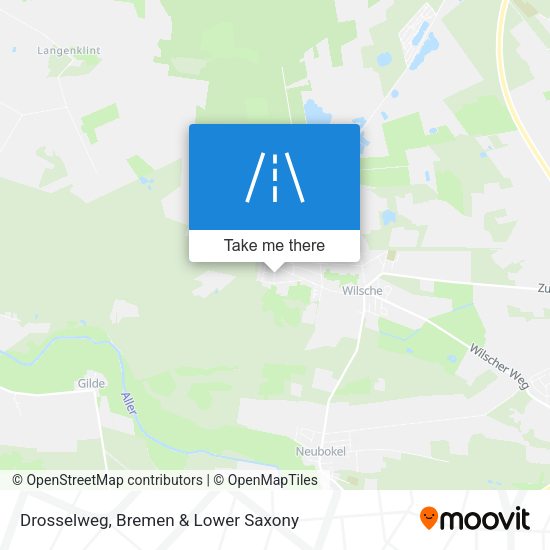 Drosselweg map