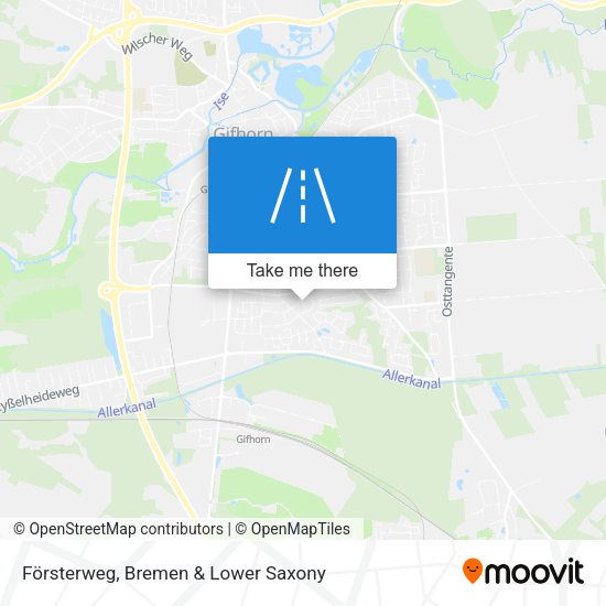 Försterweg map