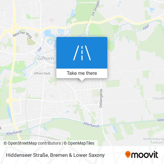 Hiddenseer Straße map