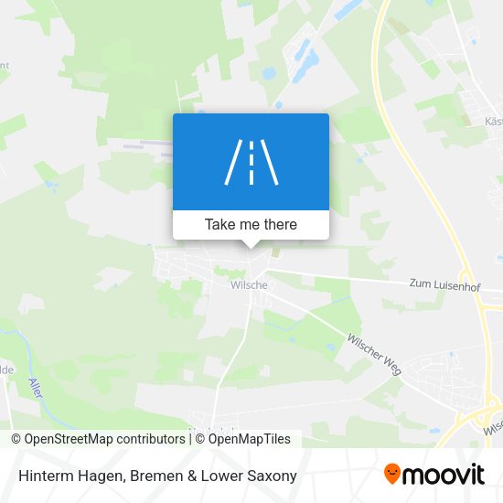 Hinterm Hagen map
