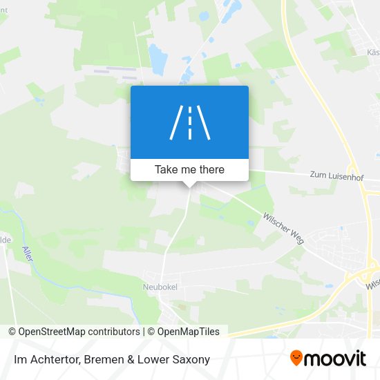Im Achtertor map