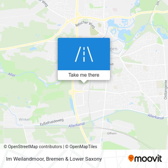 Im Weilandmoor map