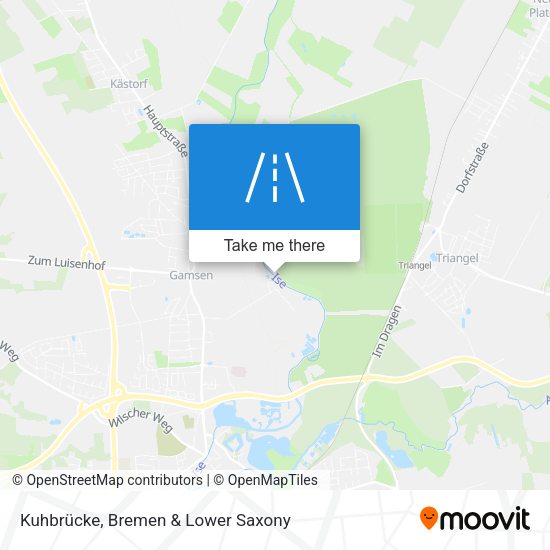 Kuhbrücke map