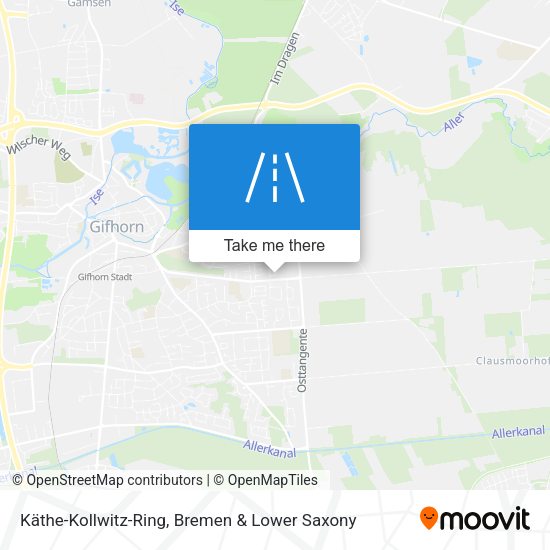 Käthe-Kollwitz-Ring map