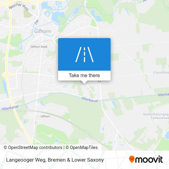 Langeooger Weg map