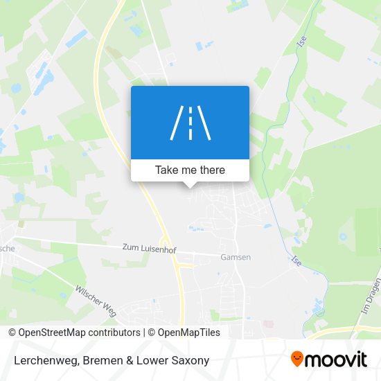 Lerchenweg map
