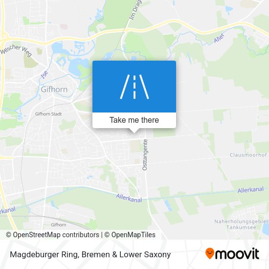 Magdeburger Ring map