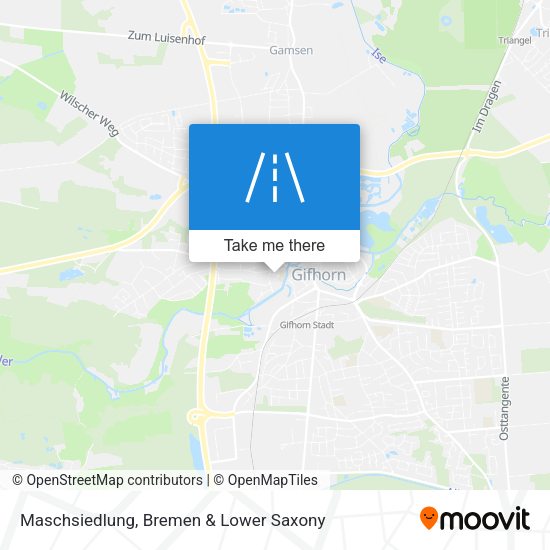 Maschsiedlung map
