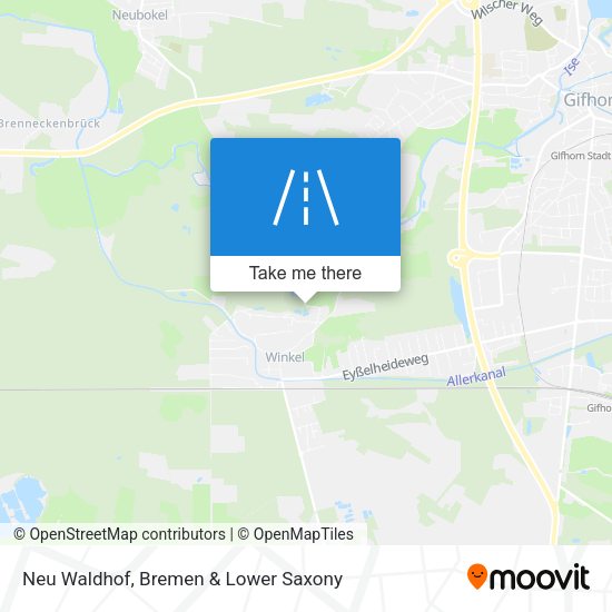 Neu Waldhof map