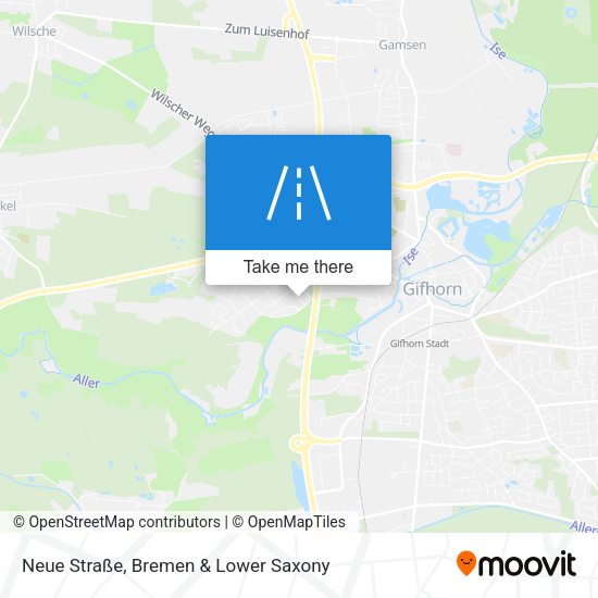 Neue Straße map