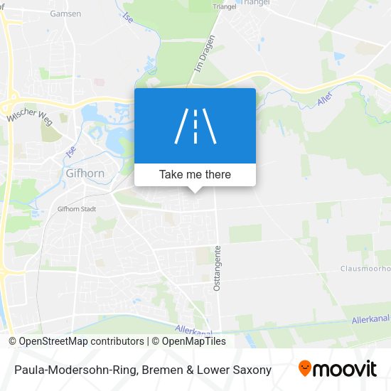 Paula-Modersohn-Ring map
