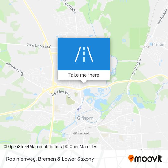Robinienweg map